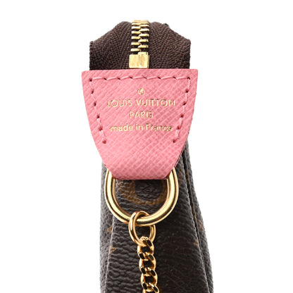 Louis Vuitton Monogram Illustre Mini Pochette Accessories Rose 6 of 7