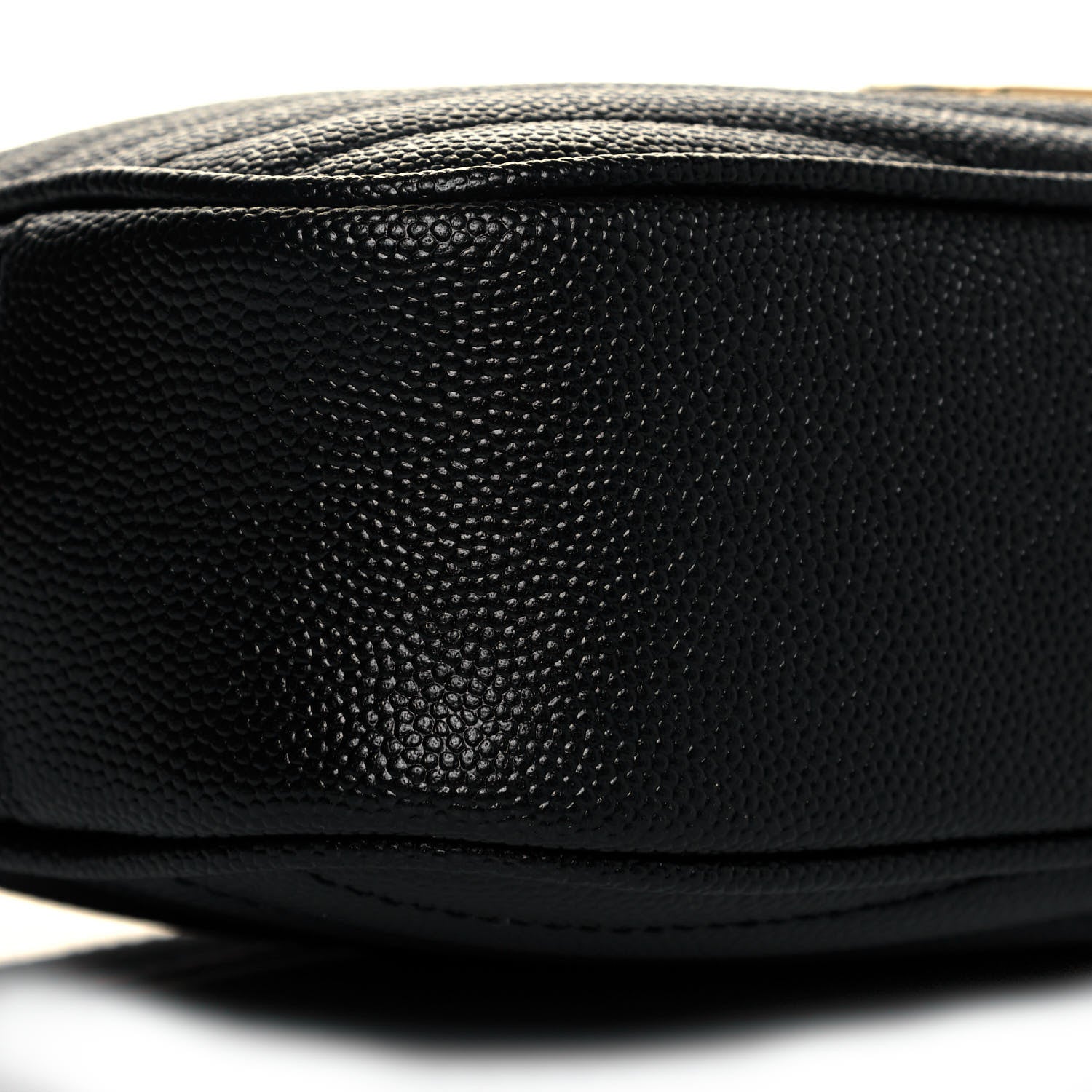 Saint Laurent Grain De Poudre Matelasse Monogram Mini Lou Camera Bag Black 9 of 12