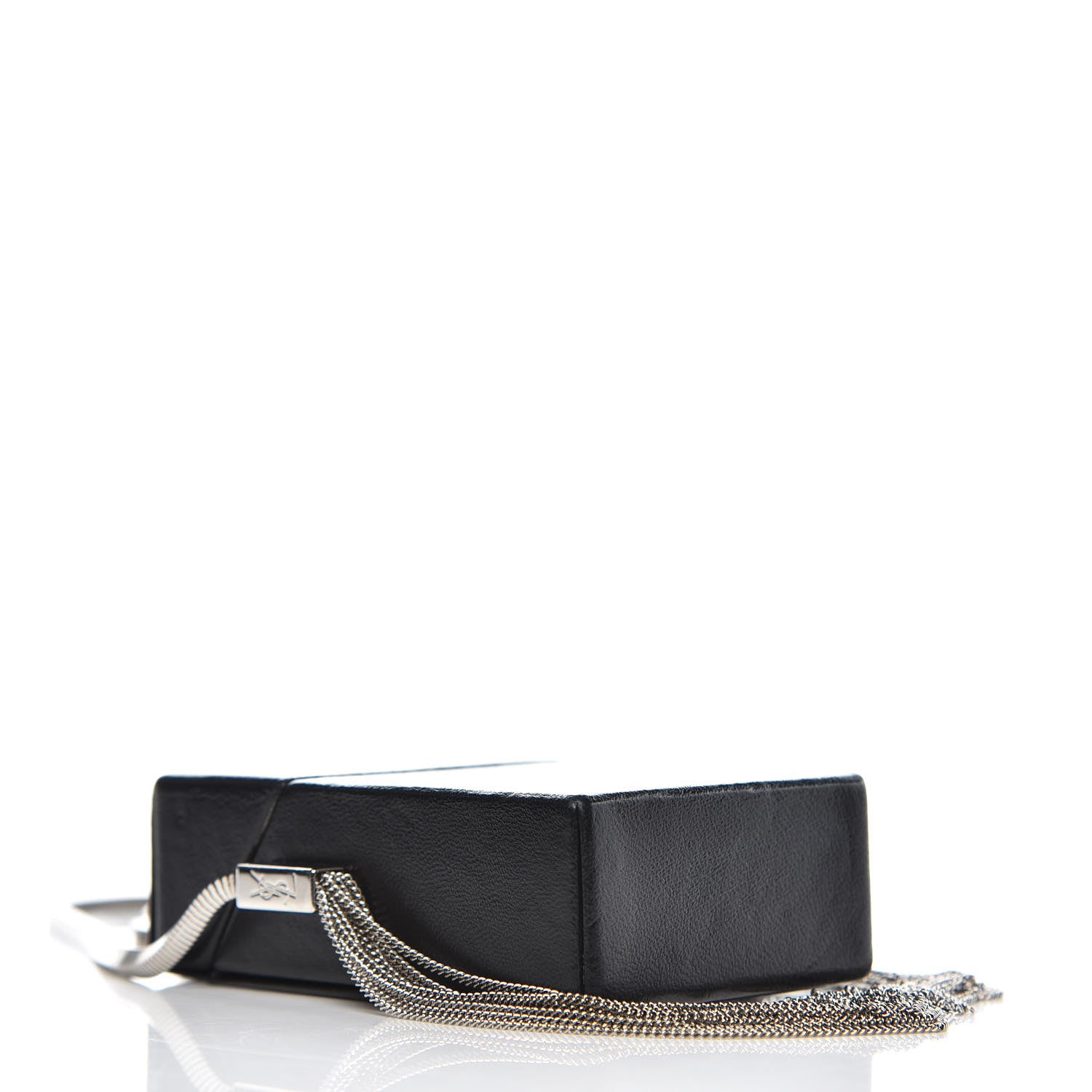 Saint Laurent Lambskin Smoking Box Crossbody Black 4 of 6