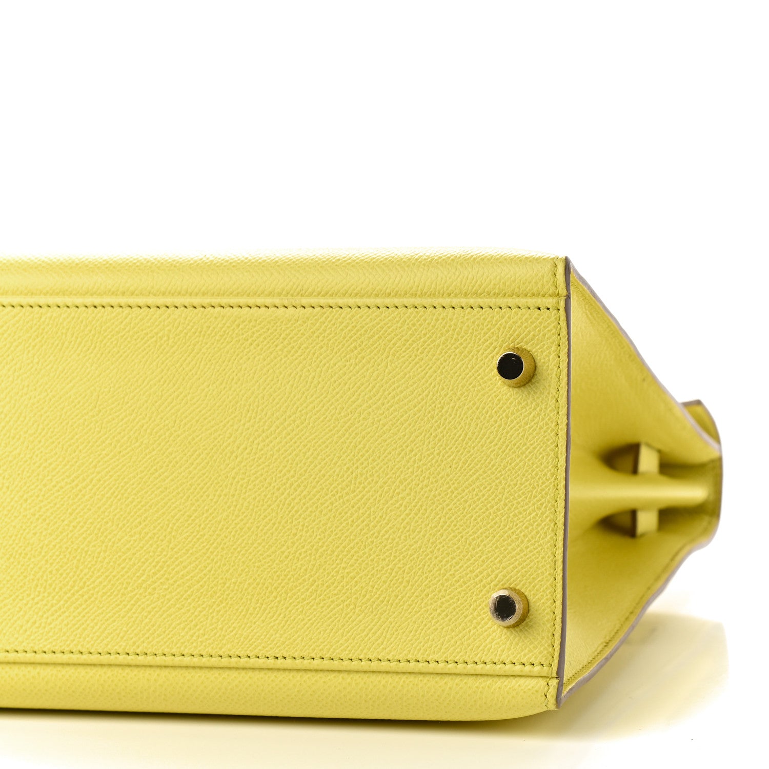 Hermes Epsom Kelly Sellier 32 Lime 9 of 9