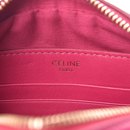 Celine Calfskin Quilted Small C Charm Bag Pink 6 of 11