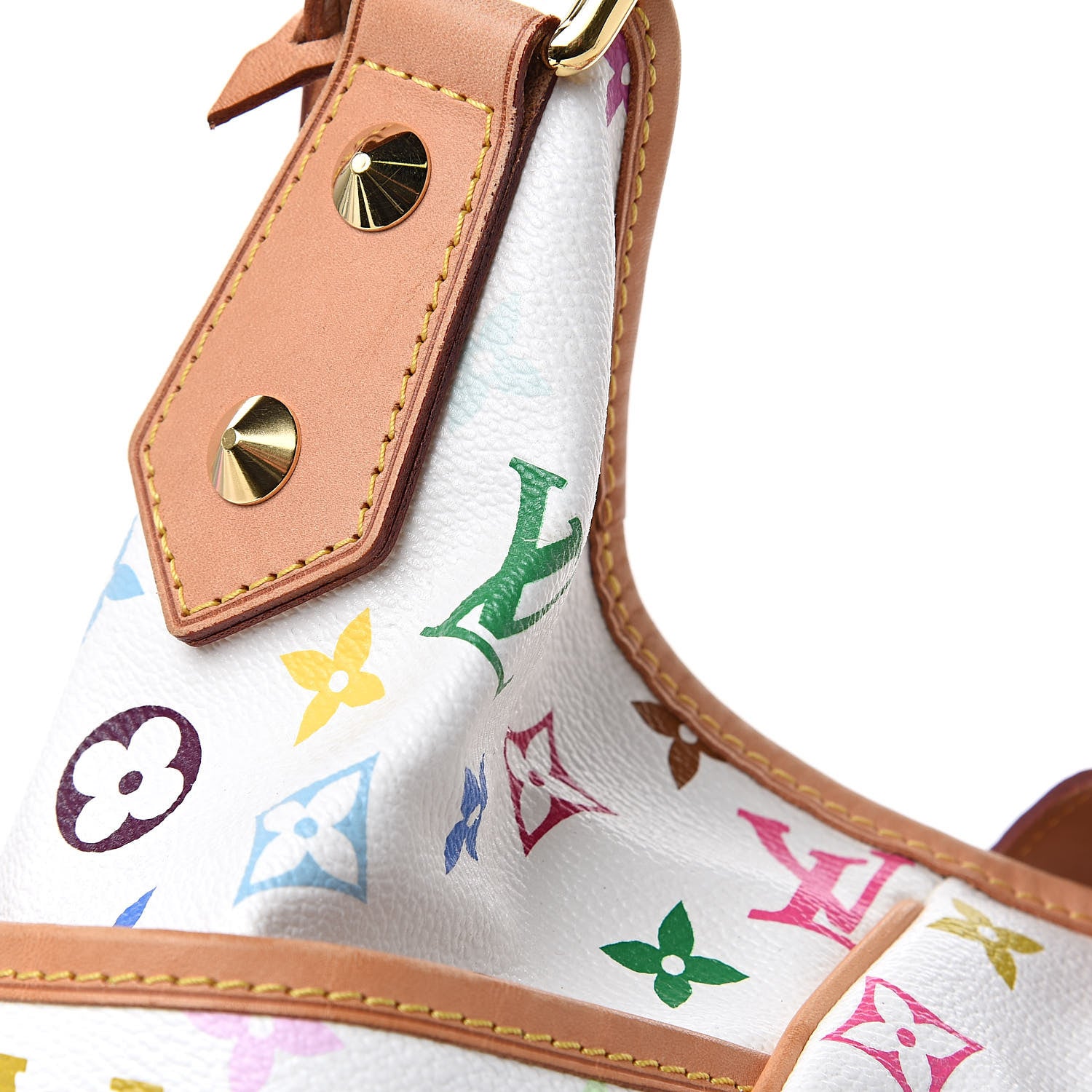 Louis Vuitton Monogram Multicolor Chrissie White 11 of 12