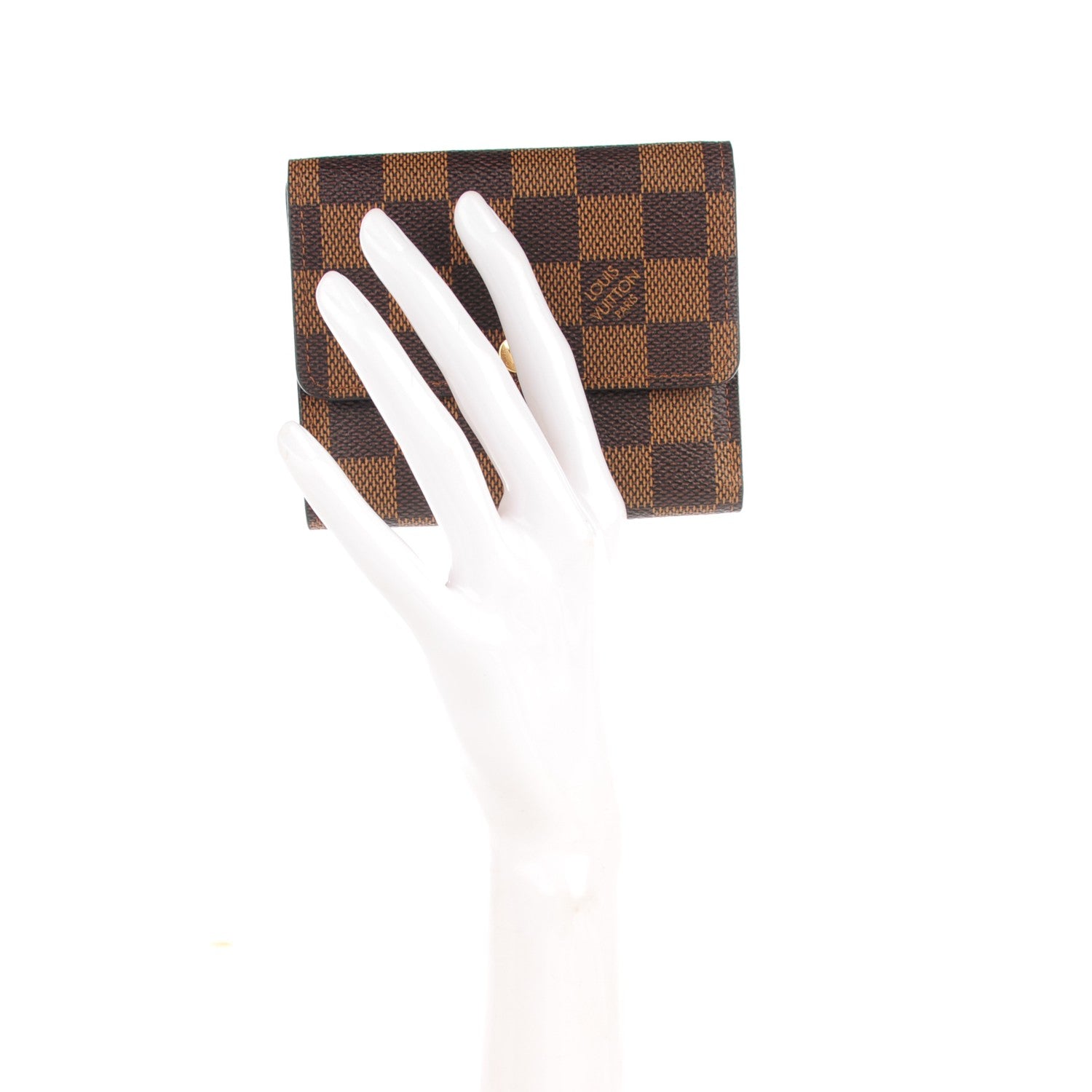 Louis Vuitton Damier Ebene Anais Wallet 2 of 7