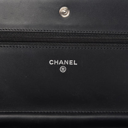 Chanel Caviar Timeless CC Wallet On Chain WOC Black 8 of 10