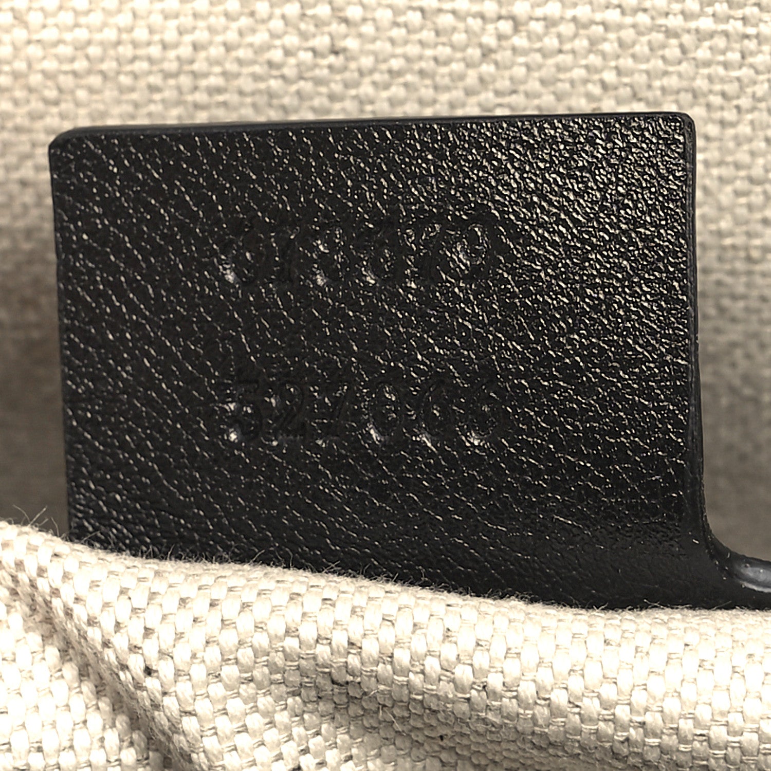 Gucci Wonka Grain Calfskin GG Monogram Star Embossed Medium GG Tote Black 7 of 10
