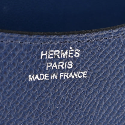 Hermes Epsom Constance Slim Wallet Bleu Saphir 7 of 8