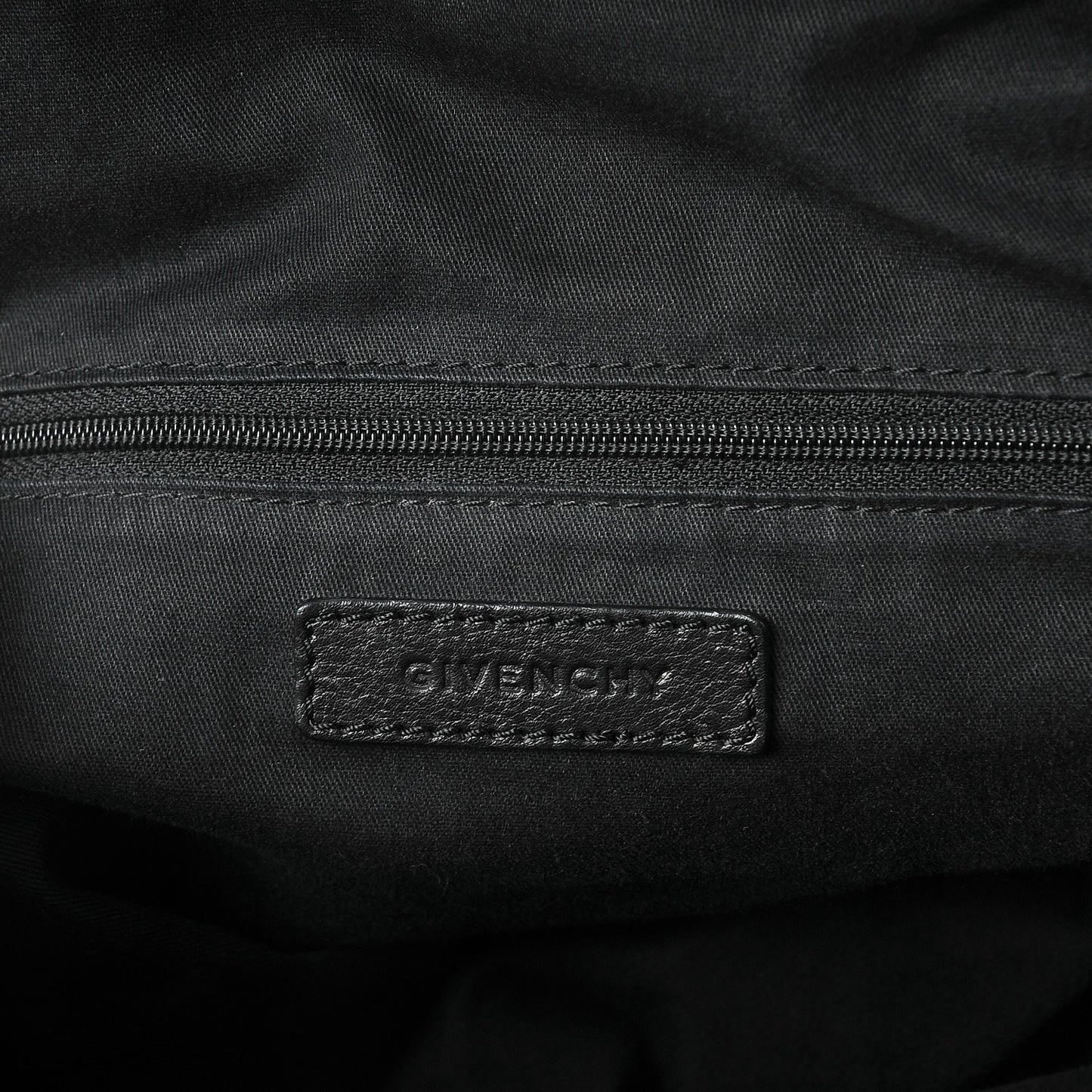 Suede Calfskin Large Antigona Black