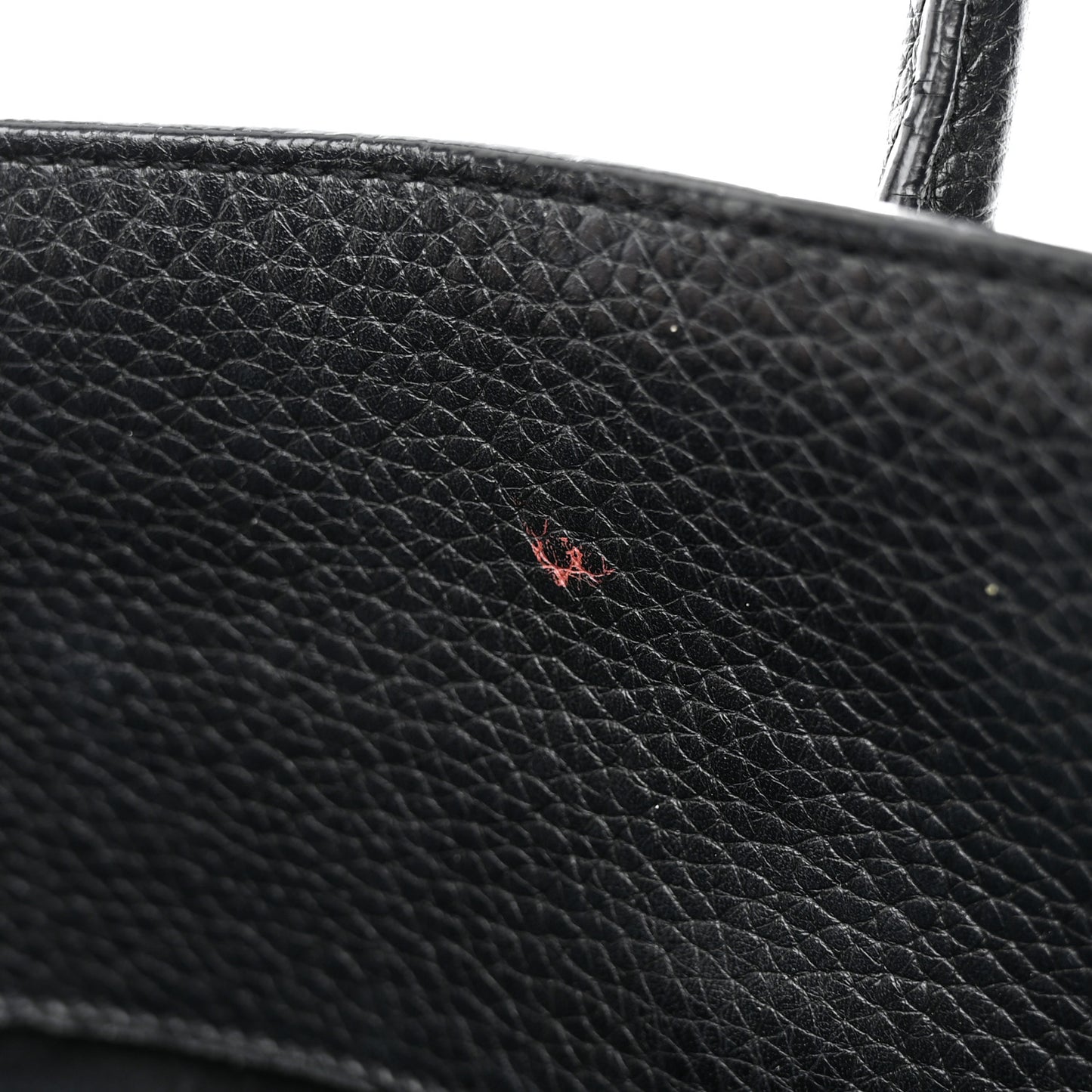 Grained Calfskin Baby Sac De Jour Souple Black