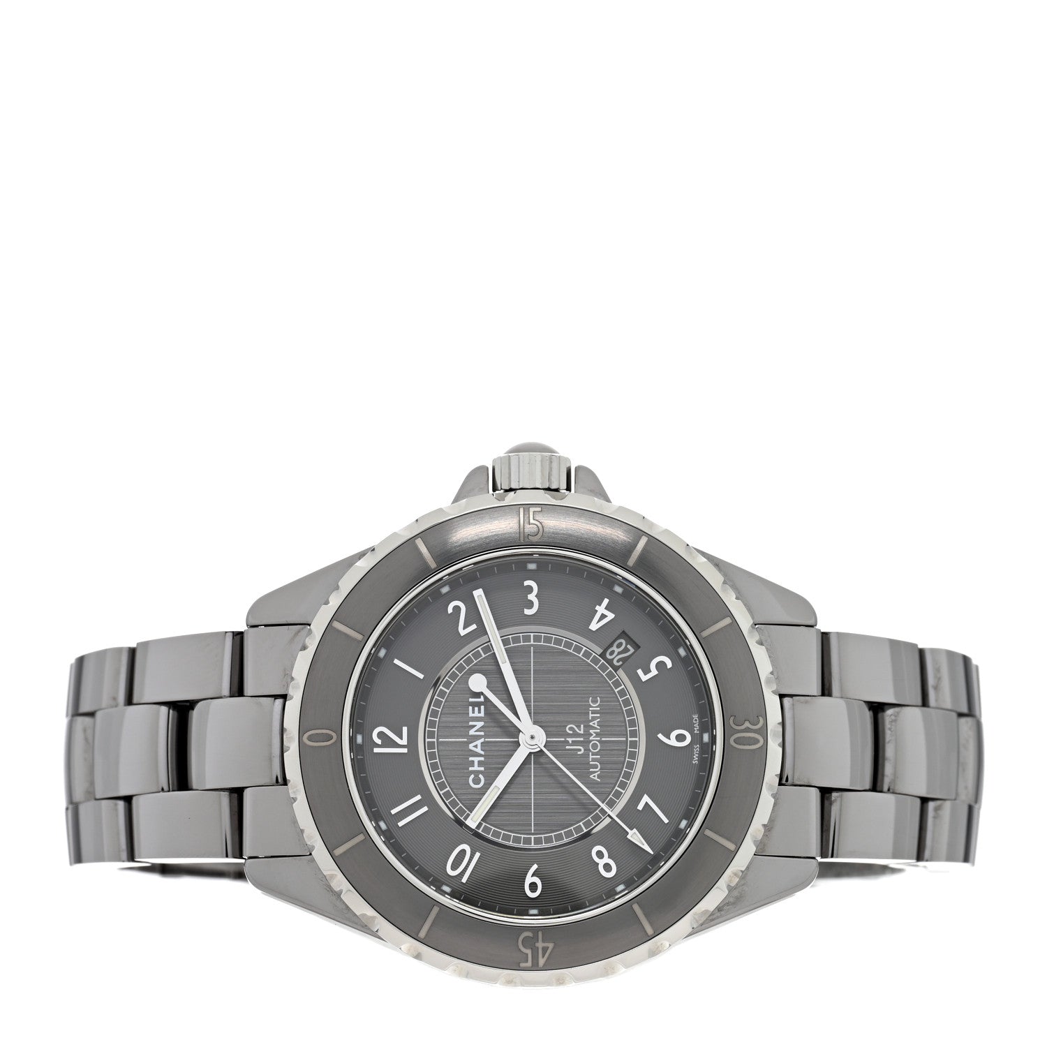 Chanel Titanium Ceramic 38mm J12 Chromatic Automatic Watch 2 of 5