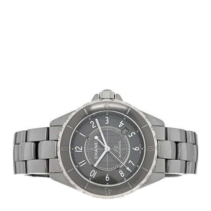 Chanel Titanium Ceramic 38mm J12 Chromatic Automatic Watch 2 of 5