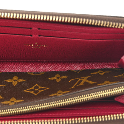 Louis Vuitton Monogram Clemence Wallet Fuchsia 5 of 11