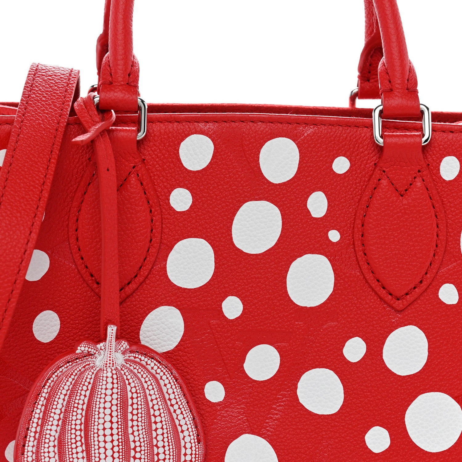 Louis Vuitton LV X YK Empreinte Infinity Dots Onthego PM Rogue White 7 of 10