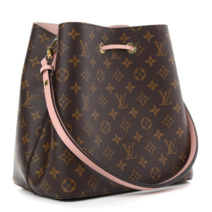 Louis Vuitton Monogram Neonoe MM Rose Poudre 3 of 8