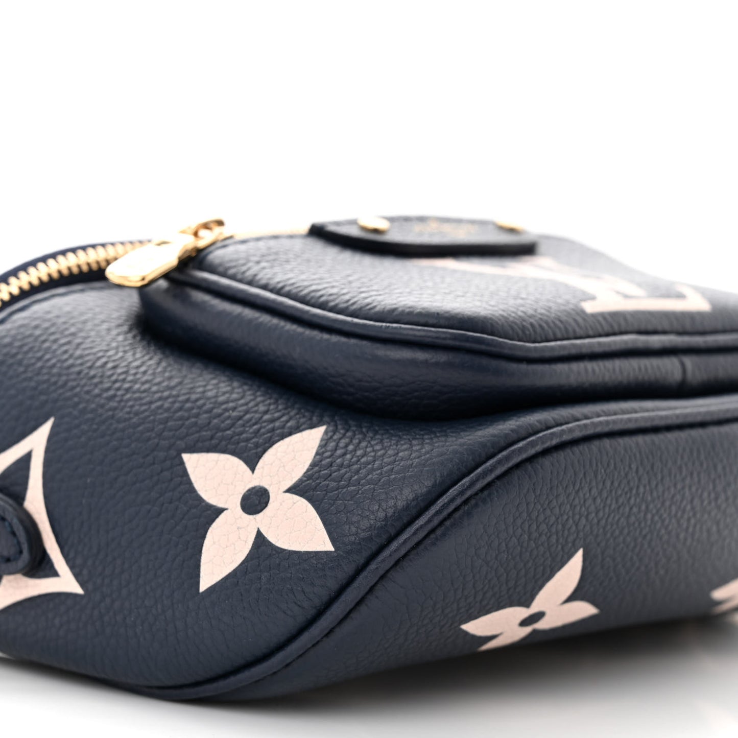 Empreinte Monogram Giant Mini By The Pool Bumbag Blue Beige