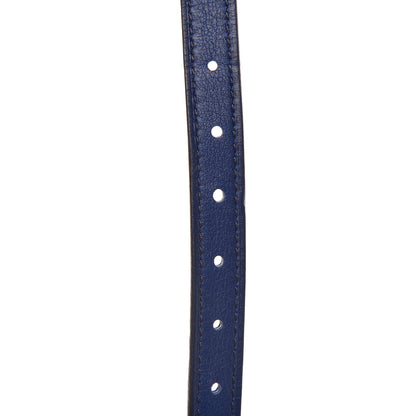 Hermes Swift Epsom 13mm Focus Belt 85 Bleu Saphir Black 6 of 7