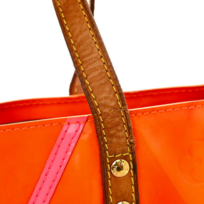 Louis Vuitton Vernis Fluo Reade PM Orange 14 of 17