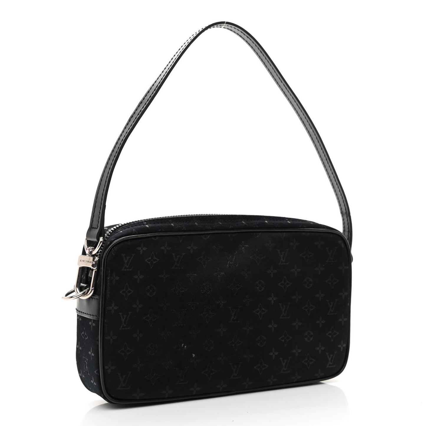Satin Mini Monogram Conte De Fees Pochette Black