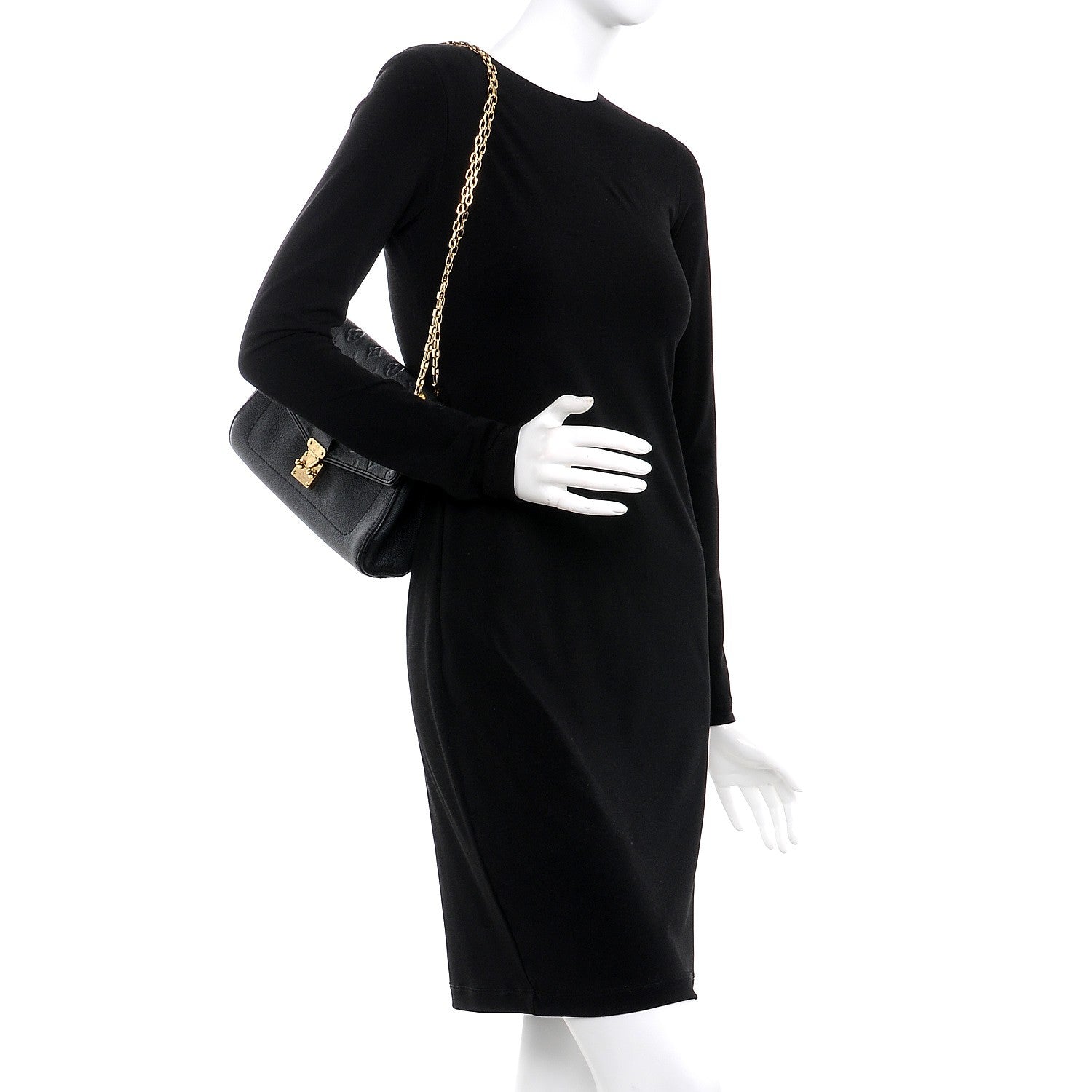 Louis Vuitton Empreinte Saint Germain PM Black 3 of 8