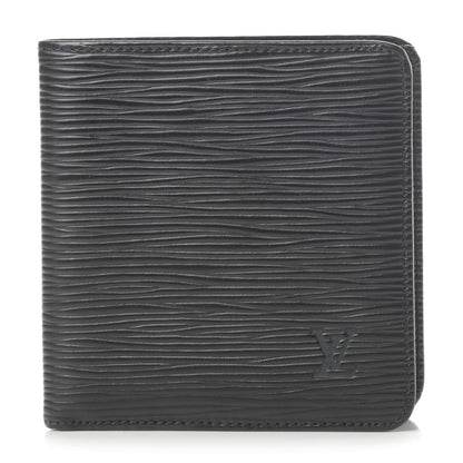 Louis Vuitton Epi 6 Card Billfold Wallet Black 1 of 8