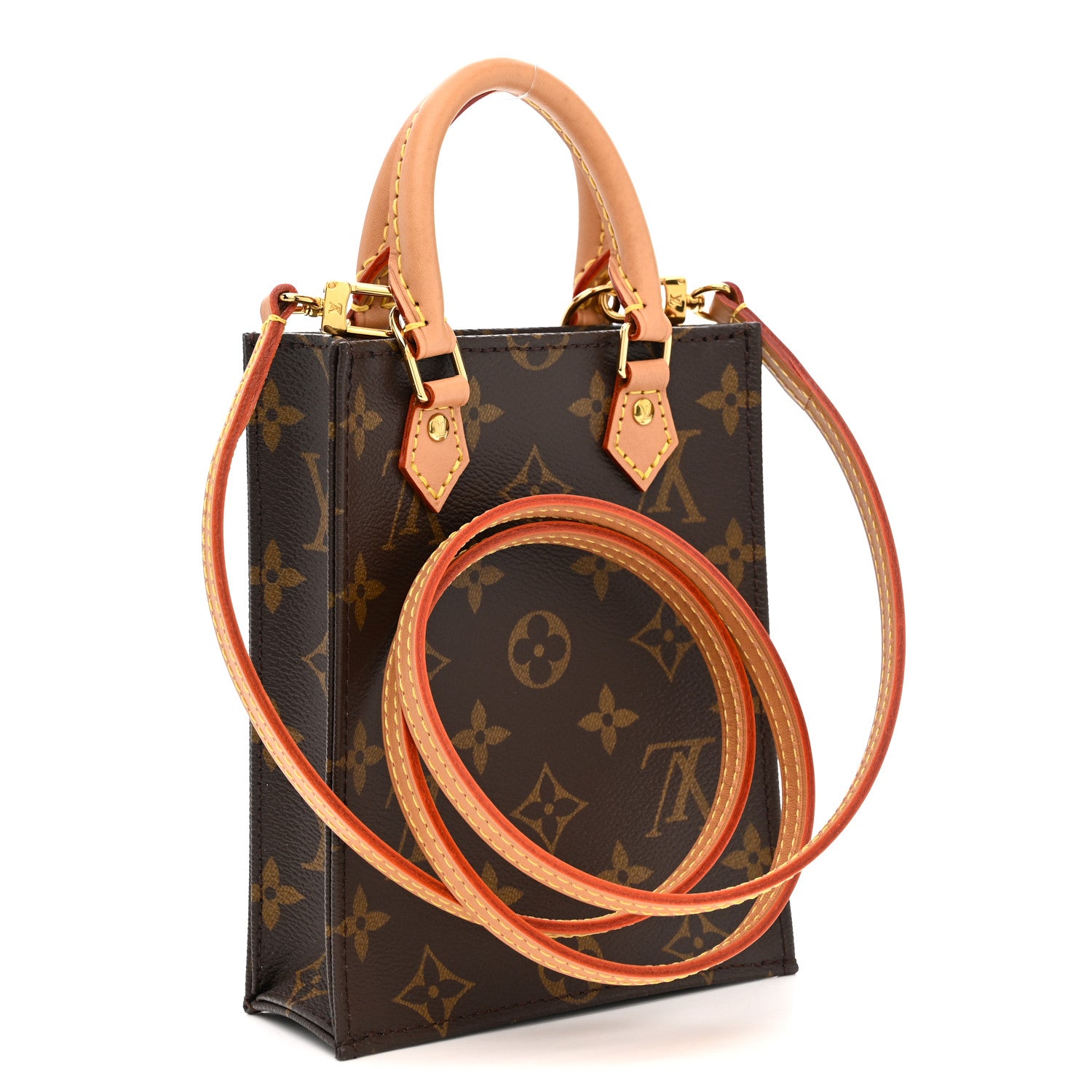 Louis Vuitton Monogram Petit Sac Plat 3 of 11