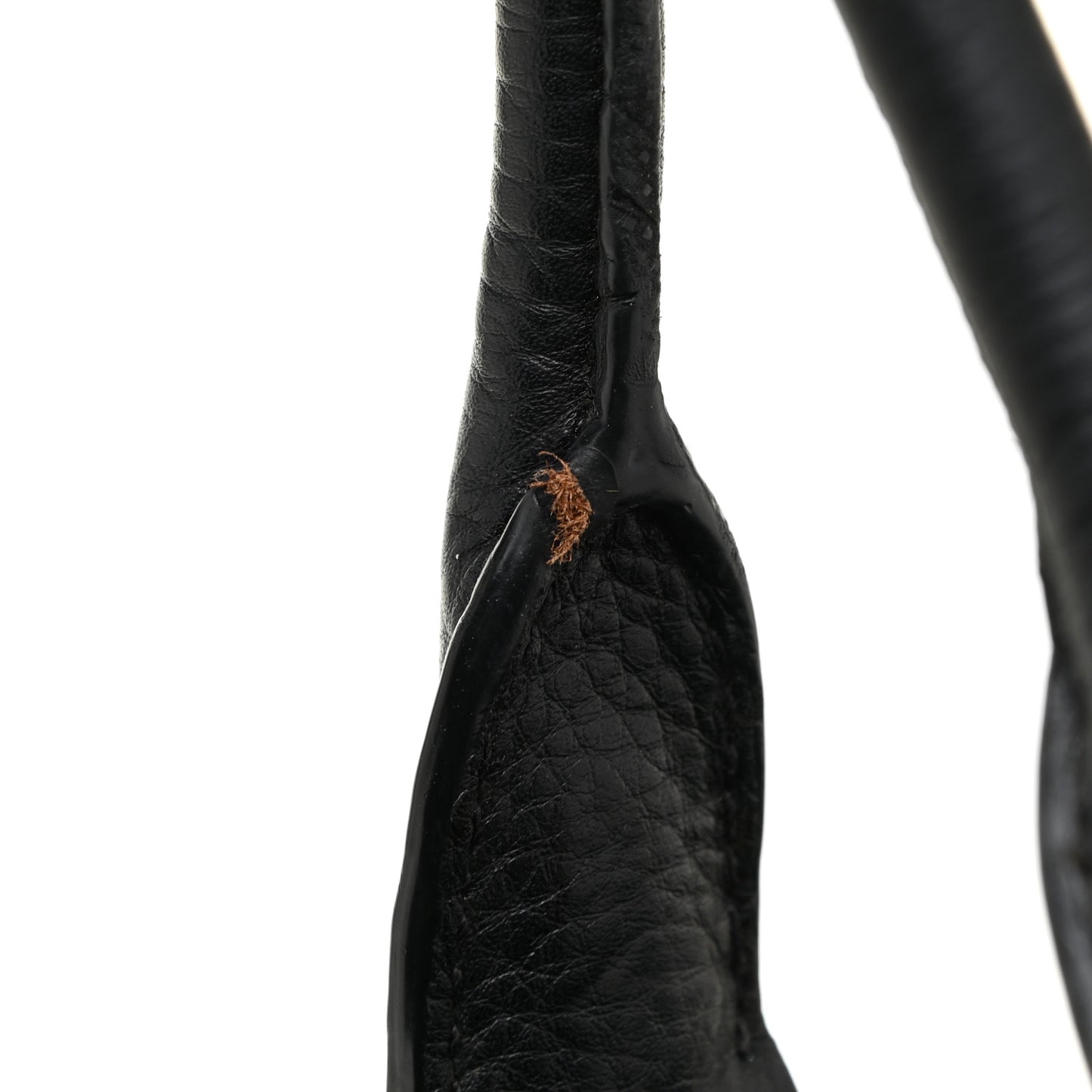 Vitello Daino Shopping Satchel Black