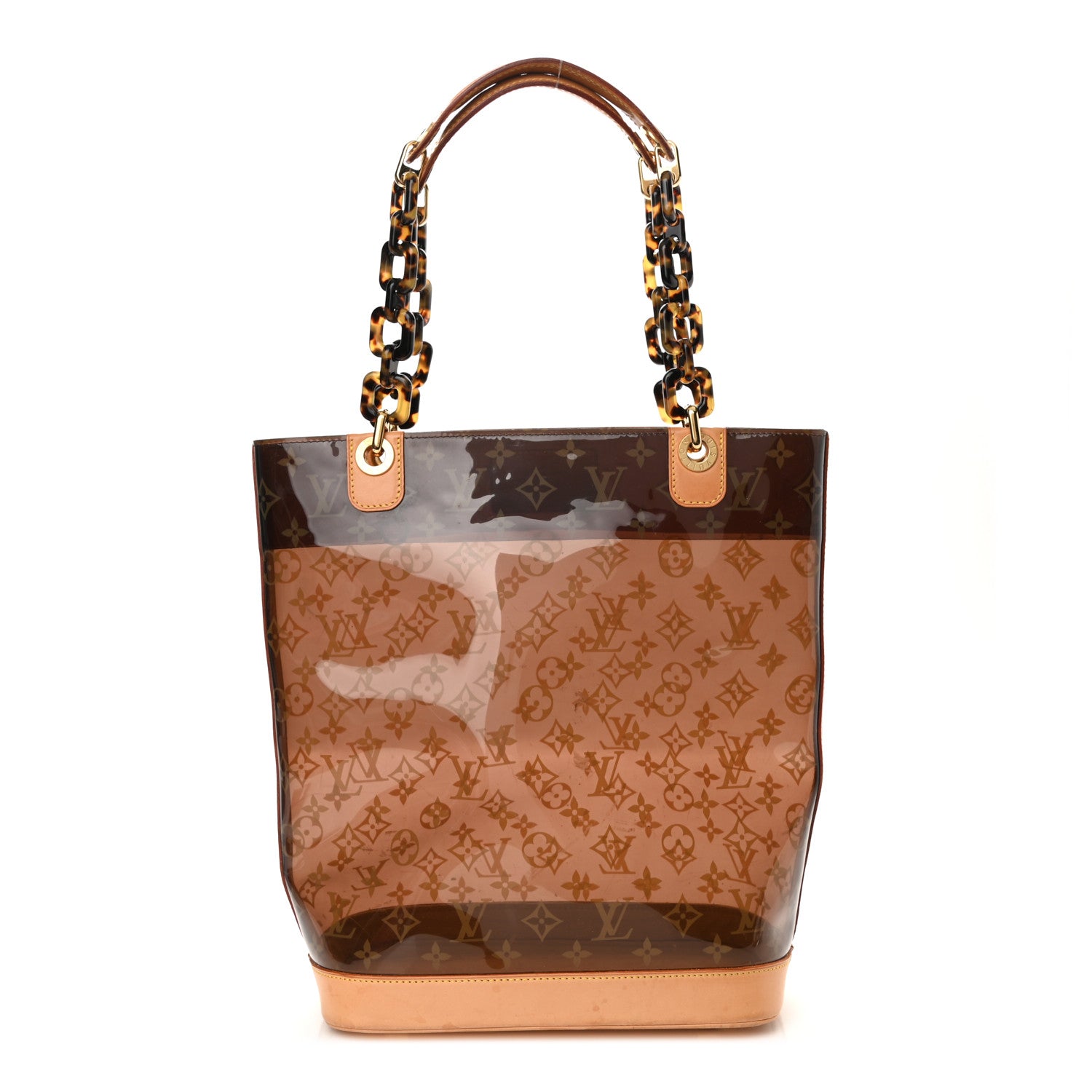Louis Vuitton Vinyl Cabas Sac Ambre MM 1 of 10