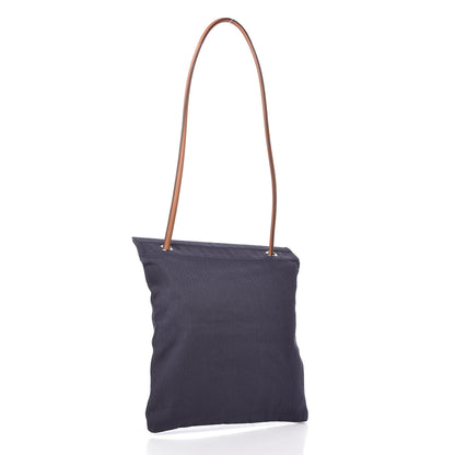 Hermes Canvas Swift Aline Grooming Bag Navy 3 of 9