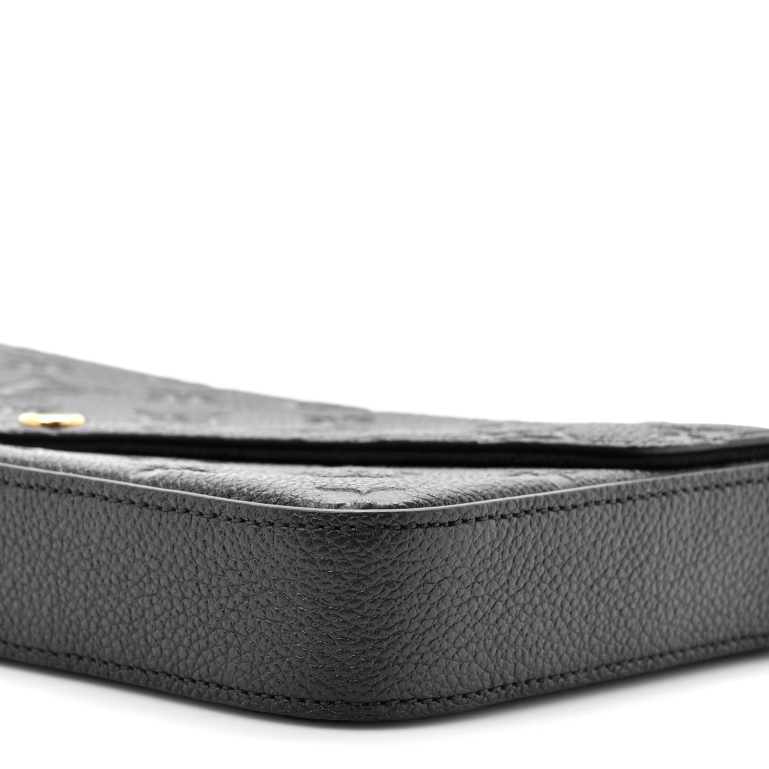 Louis Vuitton Empreinte Pochette Felicie Chain Wallet Black 9 of 10
