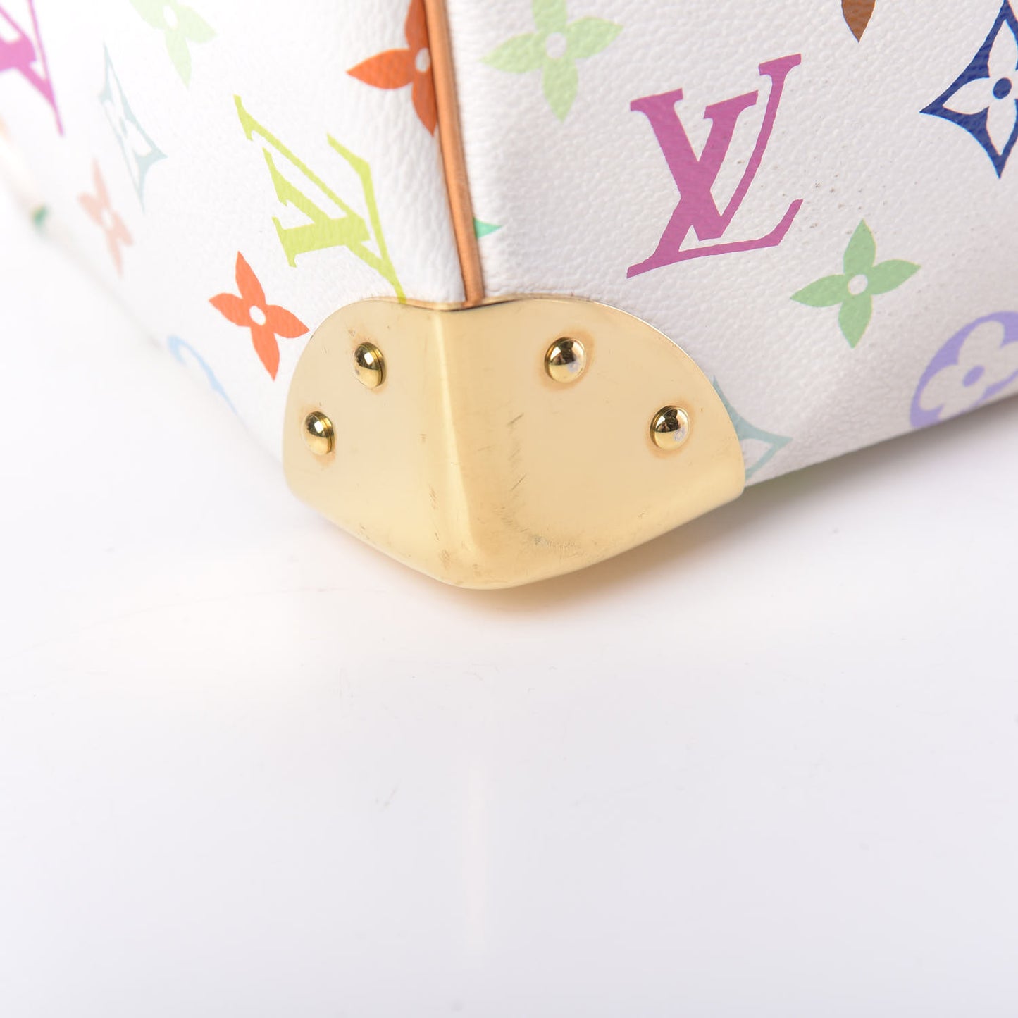 Monogram Multicolor Speedy 30 White