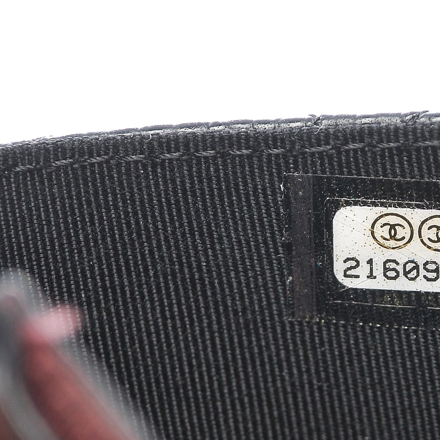Caviar Quilted Flap Card Holder Black