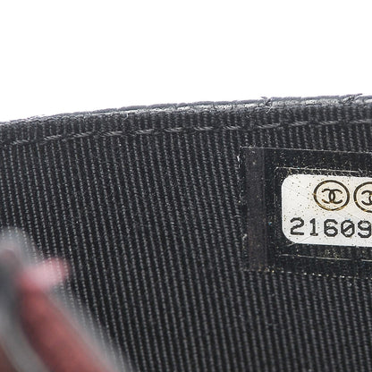 Chanel Caviar Quilted Flap Card Holder Black 8 of 9