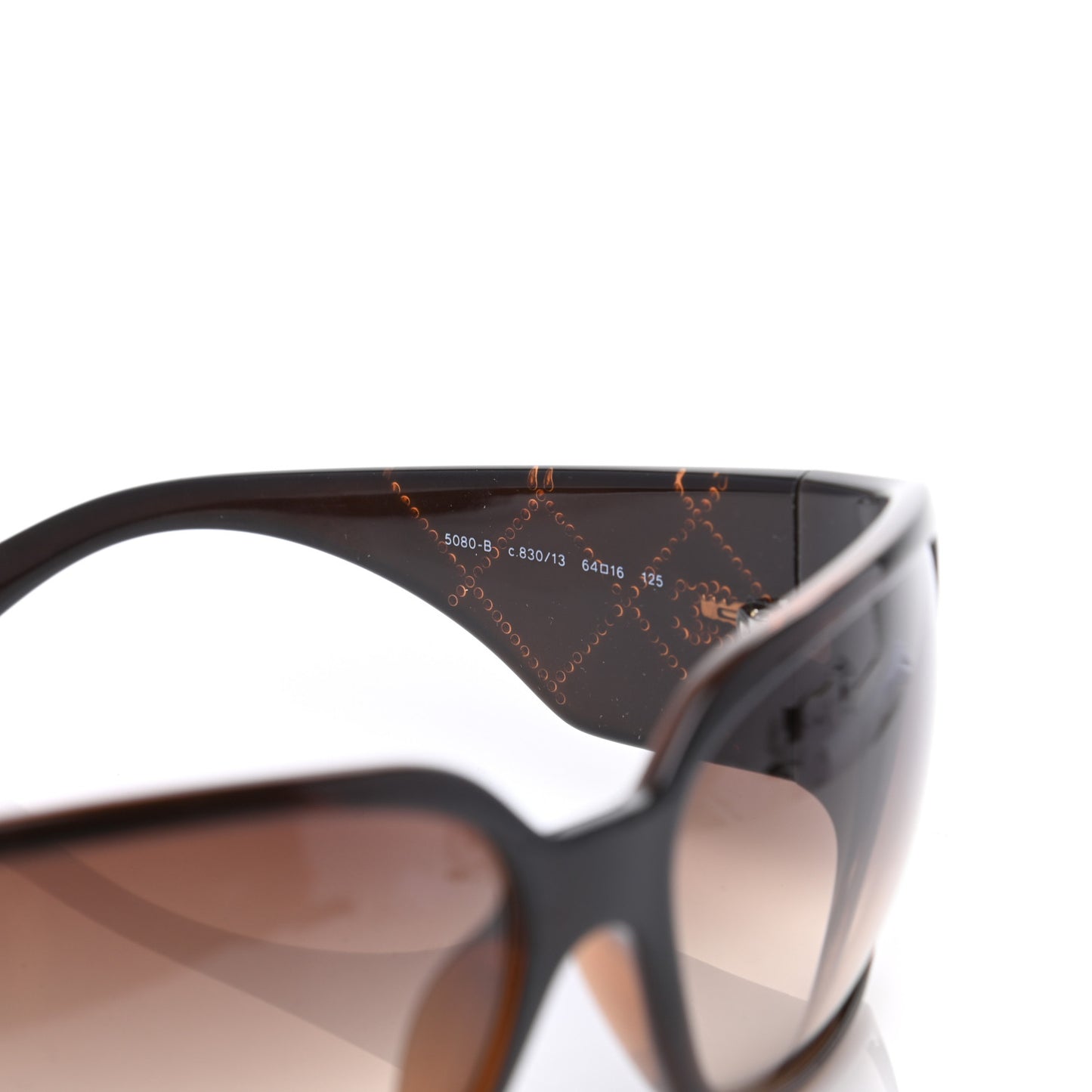 Acetate Crystal CC Sunglasses 5080-B Black
