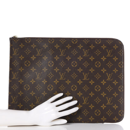 Louis Vuitton Monogram Poche Documents Portfolio Case 39 2 of 10