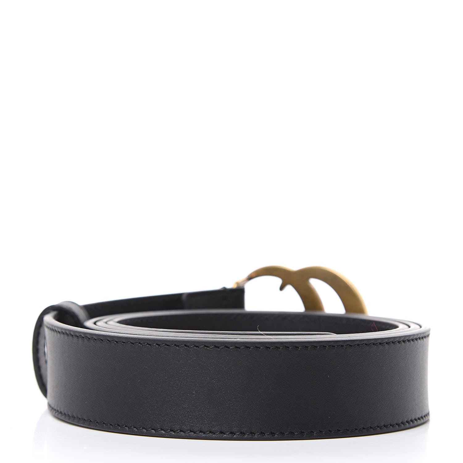 Gucci Moon Calfskin Double G 30mm Belt 110 44 Black 3 of 7
