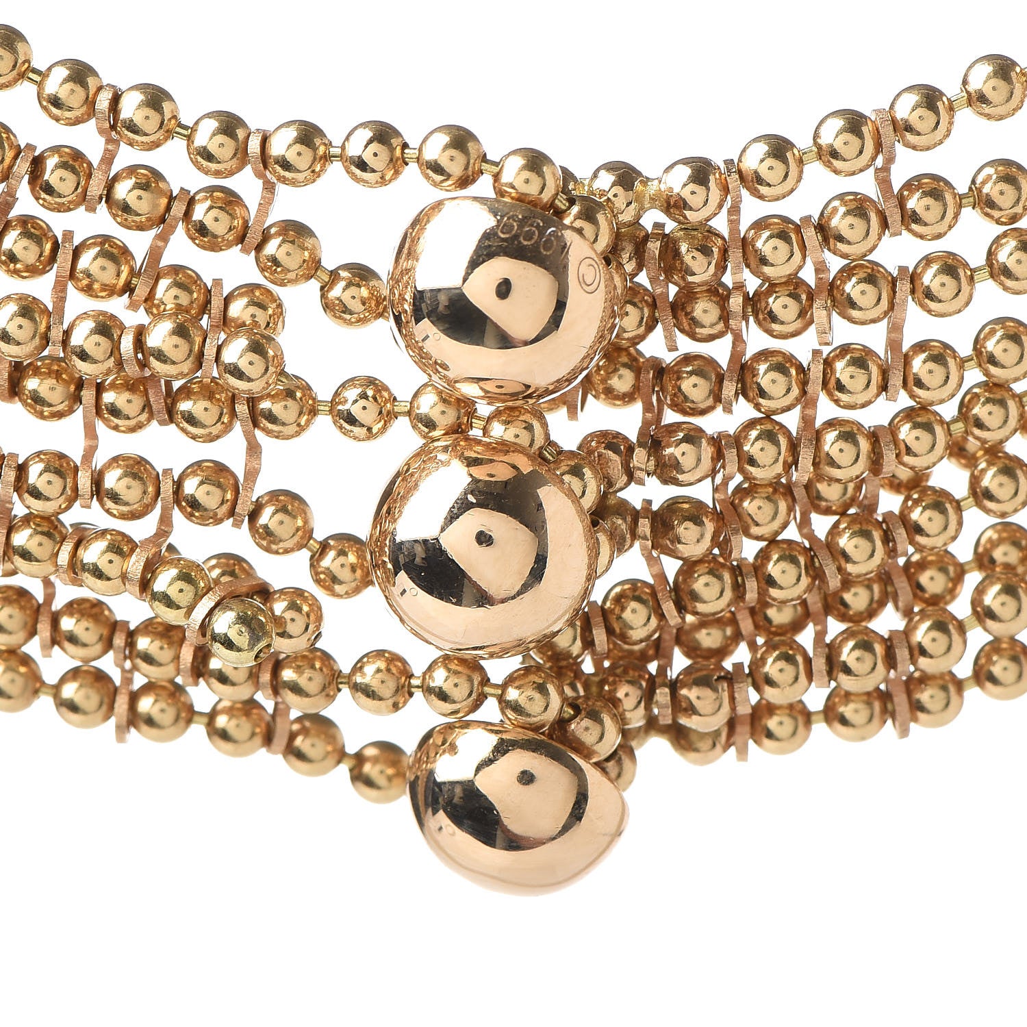 Cartier 18K Yellow Gold Diamond Draperie de Decollete Bib Necklace 4 of 6