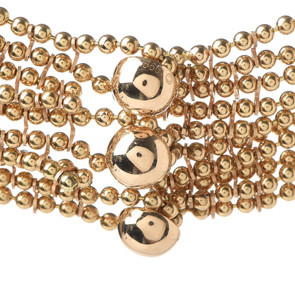 Cartier 18K Yellow Gold Diamond Draperie de Decollete Bib Necklace 4 of 6