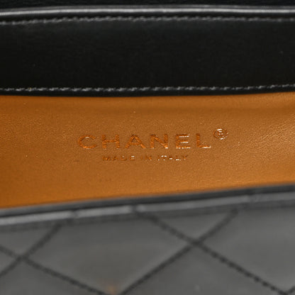 Chanel Lambskin Quilted Small Multiple Chain Flap Black 6 of 12