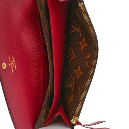 Louis Vuitton Monogram Emilie Wallet Fuchsia 5 of 7