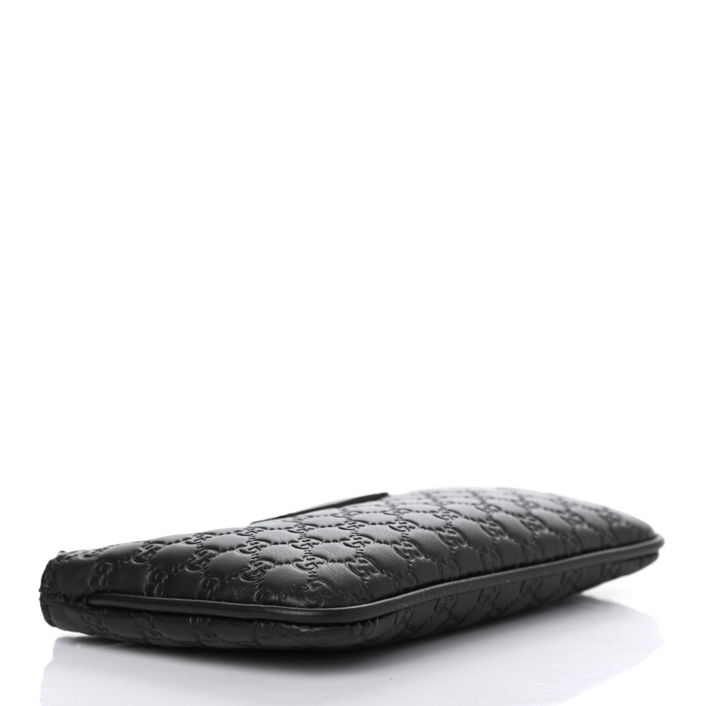 Microguccissima Key Ring Coin Case Black