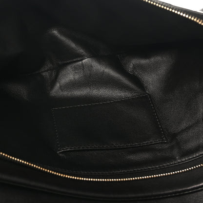 Chanel Calfskin Stitched Thin City Clutch Black 6 of 10