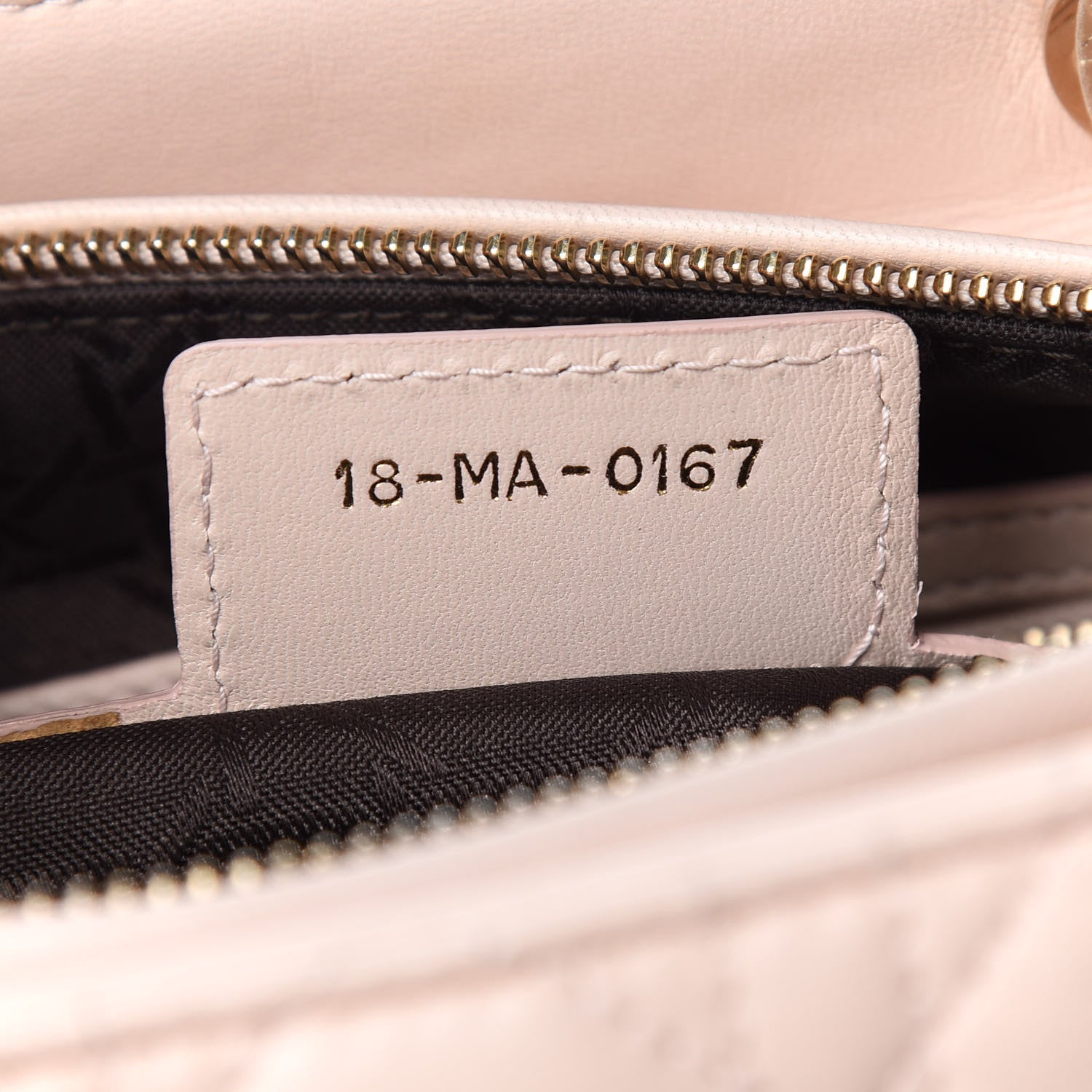 Christian Dior Lambskin Cannage Medium Lady Dior Light Pink 6 of 9