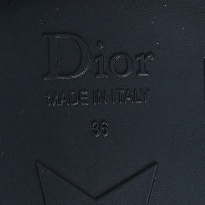 Christian Dior Nylon Oblique Dio(r)evolution Slide Sandals 36 Deep Blue 7 of 8