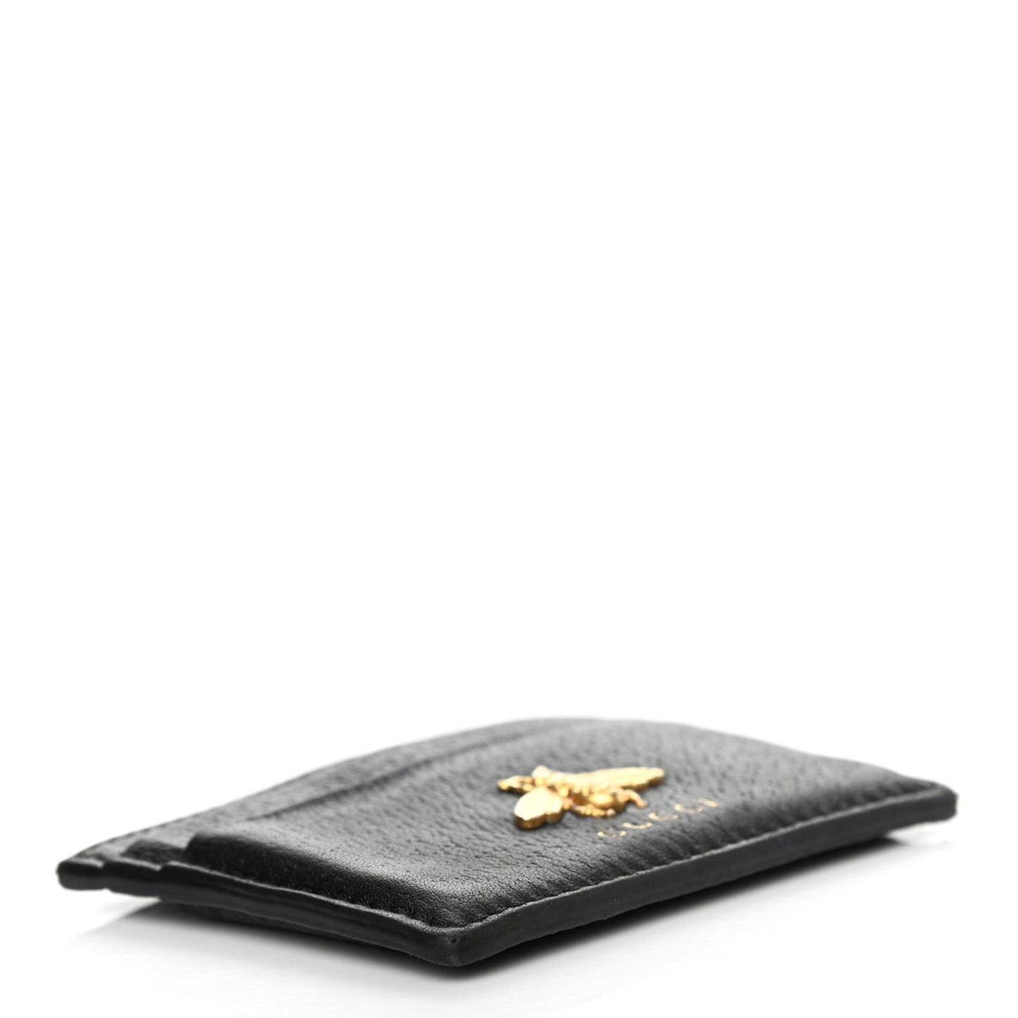 Calfskin Brillant Coin Purse Ebene
