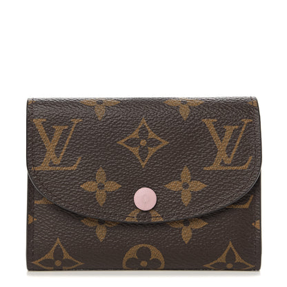 Louis Vuitton Monogram Rosalie Coin Purse Rose Ballerine 1 of 5