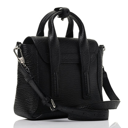 3.1 Phillip Lim Textured Calfskin Mini Pashli Satchel Black 2 of 8