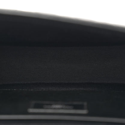 Saint Laurent Grain De Poudre Textured Mixed Matelasse Triquilt Medium Monogram Satchel Black 5 of 10