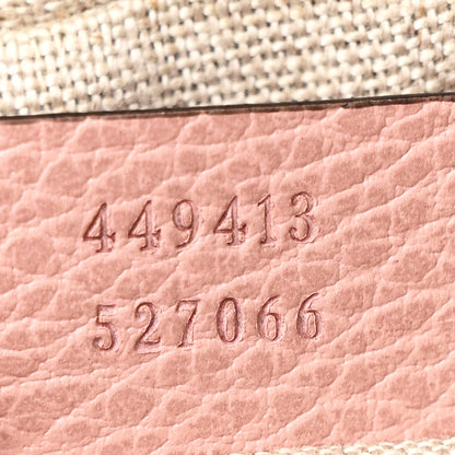 Gucci Monogram Mini Bree Messenger Bag Beige Soft Pink 7 of 10