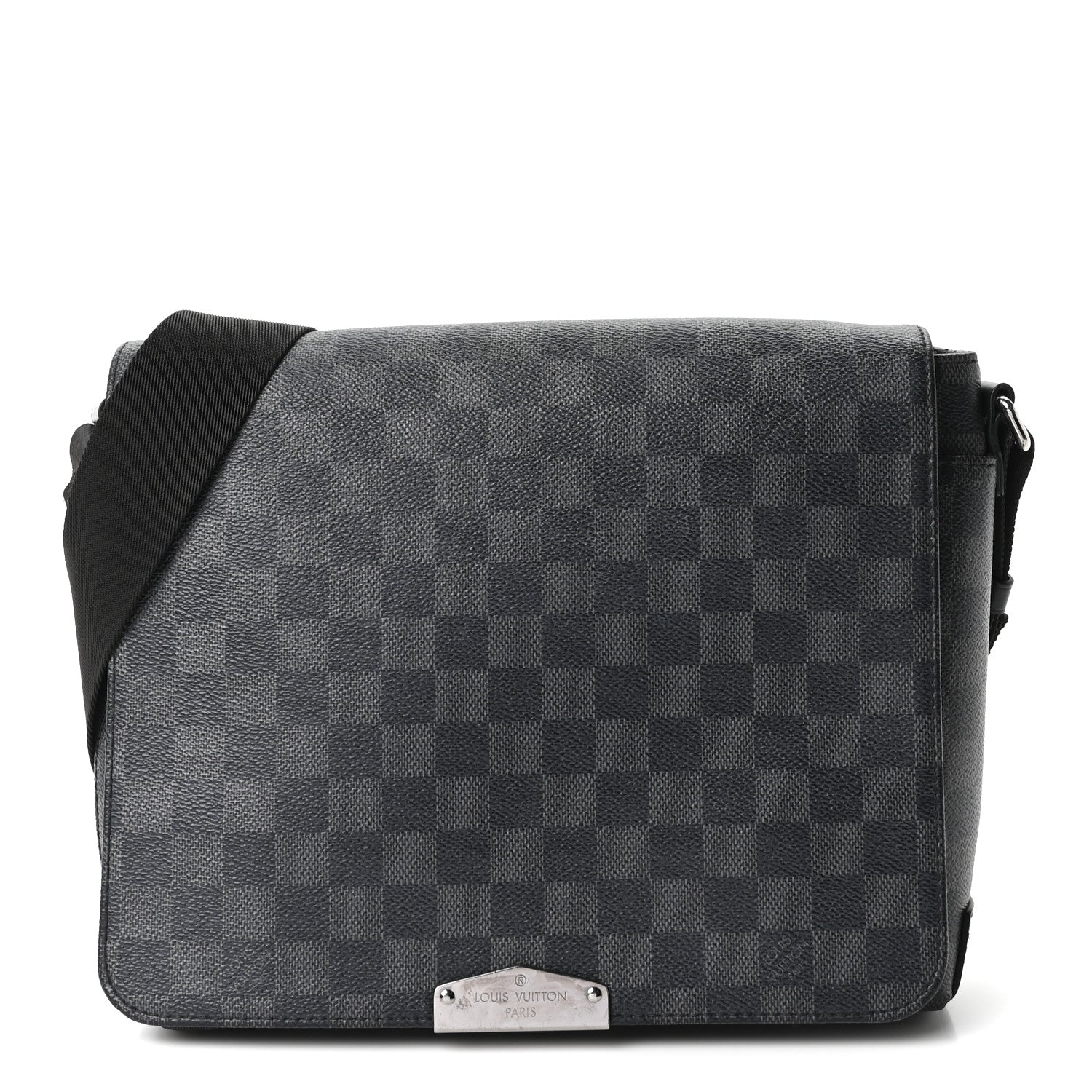 Louis Vuitton Damier Graphite District PM 1 of 9