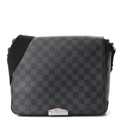 Louis Vuitton Damier Graphite District PM 1 of 9