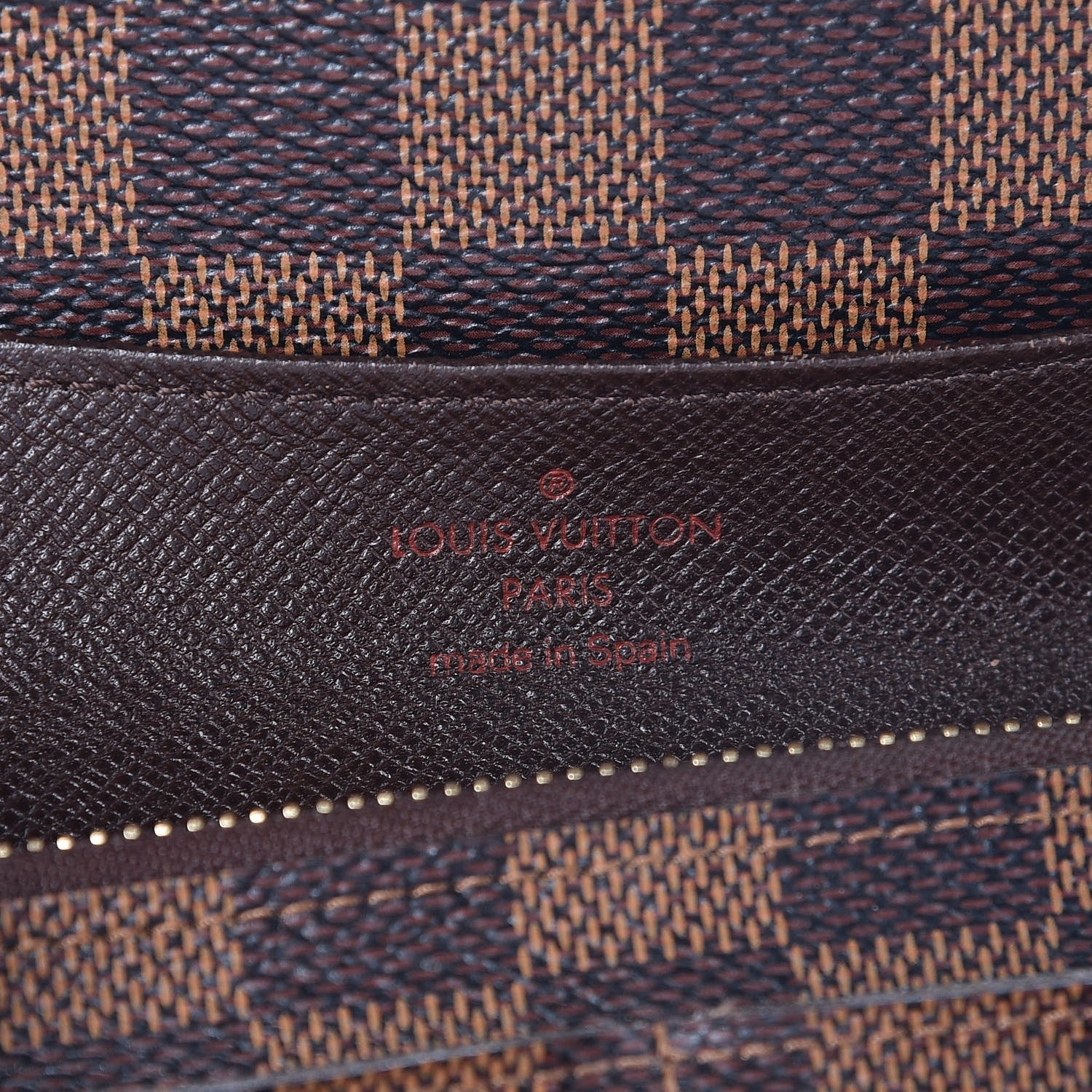 Louis Vuitton Damier Ebene Emilie Wallet 6 of 7